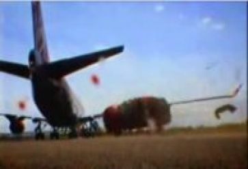 Jak mocno wieje za B-747